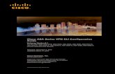 CLI Book 3: Cisco ASA Series VPN CLI Configuration Guide, 9 ASA Series VPN CLI Configuration Guide Software Version 9.1 For the ASA 5505, ASA 5510, ASA 5520, ASA 5540, ASA 5550, ASA