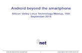 Android beyond the smartphone