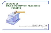 Bulk Deformation Processes Forging