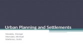 Urban Planning and Settlements