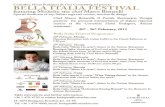 Bella Italia Festival / Bella Itlia Fesztivl