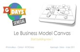 CTIC Dakar Business Model Canvas - Google Days Senegal - Dec 2013