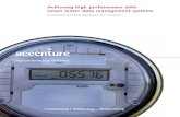 Accenture POV Smart Grid Meter Data Management System