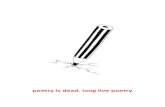 poetry is dead. long live poetry
