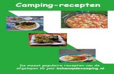 Koken op de camping - Camping receptenboek