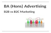 B2B vs B2C Marketing using Social Media