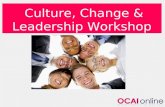 Culture Change Leadership workshop