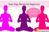 Easy yoga moves for beginners