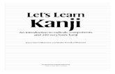 Mitamura J Y , Mitamura Y K Let's Learn Kanji (Kodansha Int S