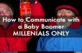 How to Communicate with a Baby Boomer