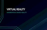 HCI : Virtual reality (AUGMENTED & MIXED REALITY)