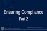 Ensuring Compliance Part 2