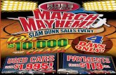 March Mayhem Sales Event