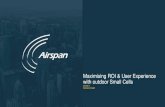 Maximising ROI and User Experience with Outdoor Small Cells: Airspan
