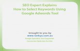 SEO Expert Explains How to Select Keywords for SEO Projects