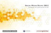 Studie Social Media Delphi 2012