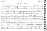 Company Being Alive DailyMusicSheets