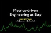 Metrics-Driven Engineering at Etsy