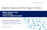 Digital Age and Age of Gas