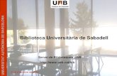 Biblioteca Universitaria de Sabadell UAB
