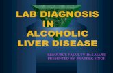 Lab diagnosis in alcoholic liver disease