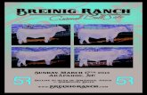 Breinig Ranch - Annual Bull Sale