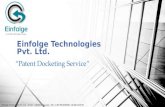 Patent Docketing Services By Einfolge