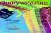 Babywearing: the magazine | May/June 2016