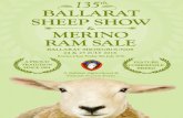 135th Ballarat Sheep Show & Merino Ram Sale