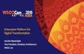 WSO2Con ASIA 2016: Enterprise Platform for Digital Transformation