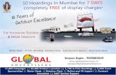 Rotational plans on btl  for automobiles in mumbai  global advertisers