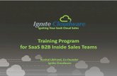 Ignite cloudware  b2b saas sales-training program
