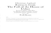 Extracts from the Fall of the House of Usher (score, 2011)