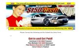 150 cash website text
