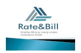 Rate&bill presentation
