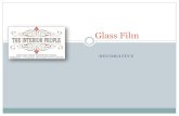 Glass Film - Decorative