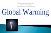 Global warming   trab xana julia