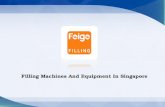 Filling Machines and Equipment