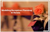 Wedding Reception Planning in Kerala