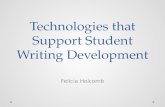 Technologies supporting student writing