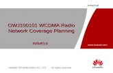 OWJ100101 WCDMA Radio Network Coverage Planning
