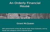 An Orderly Financial House