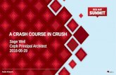 A crash course in CRUSH