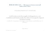 BEEM127 - Assignment Paper