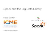 Spark and the Big Data Library - Stanford rezab//slides/bootcamp_  Clean APIs in Java, Scala,