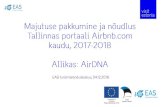 PowerPoint Presentation Toad   kaudu pakutavatel £¼£¼ripindadel Tallinnas, 2017 {2219 226 Airbnb
