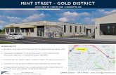 MINT STREET - GOLD DISTRICT MINT STREET - GOLD DISTRICT ... 1513 & 1515 Front Elevation 1525 Side Elevation
