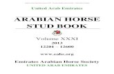 ARABIAN HORSE STUD Arabian Horse Stud Book Vol XXXI.pdf Arabian Horse Stud Book Volume XXXI - Emirates