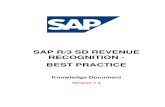 Revenue Recognition SAP