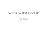 PANITIA BAHASA INGGERIS